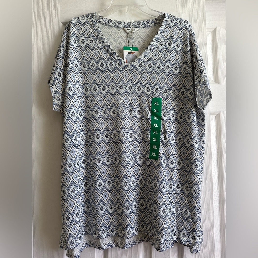 Orvis short sleeve blouse